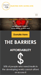Mobile Screenshot of insulinforlife.org
